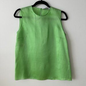 Christian Dior Silk Crew Neck Top